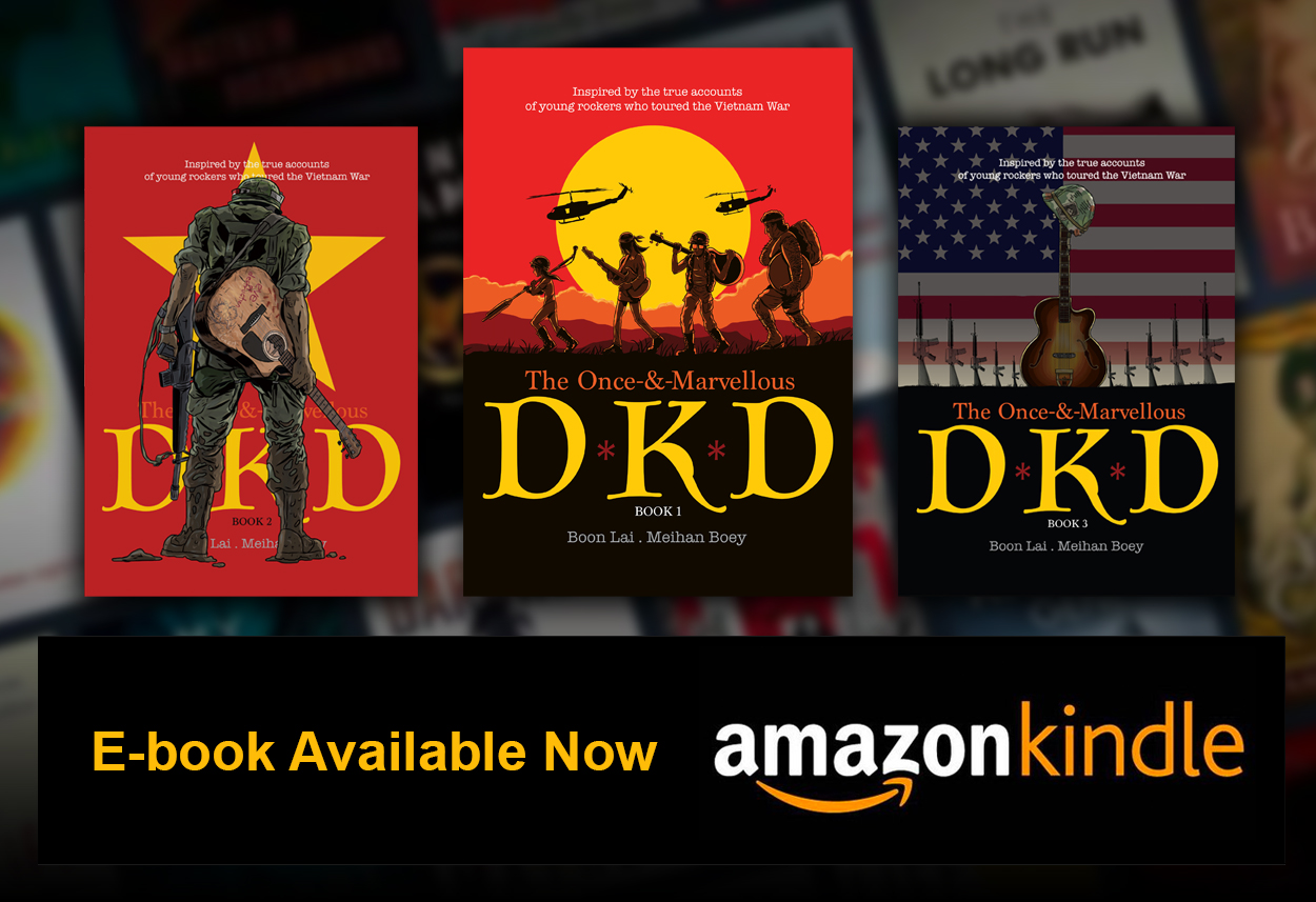 DKD E-Books Available Now - at Amazon Kindle logo