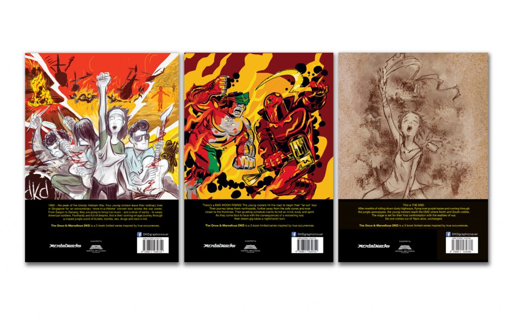 DKD graphic novel BackCovers Photo